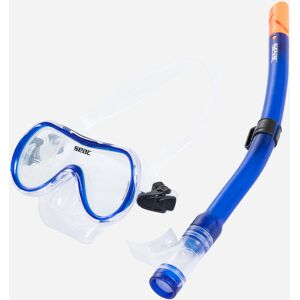 SEAC Set Bis Salina Md - Kit Snorkeling - Blu UNI