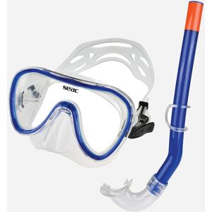 SEAC Set Bis Salina - Kit Snorkeling - Blu UNI