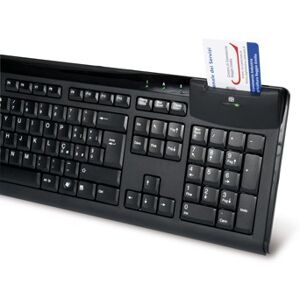 Hamlet tastiera USB con Lettore Smart Card Integrato