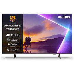 Philips 43PUS8450/12 TV QLED, SMART TV, 43 ", Processore Pixel Precise Ultra HD, Classe F