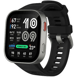 AMAZFIT SMARTWATCH BIP MAX, Display da 2,07 ", Touchscreen, 4 GB, Bluetooth 5.3, Waterproof, SILVER