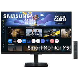 Samsung Smart Monitor M5 - M50F MONITOR, 27 ", Full-HD, 1920 x 1080 Pixel, tempo di risposta 5 ms, refresh rate 60 Hz