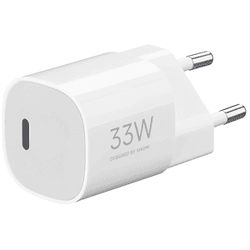 Xiaomi CARICABATTERIE 33W Nano Power Adapter (USB C) da 33W, Bianco