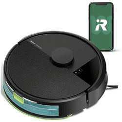 Irobot ROBOT ASPIRAPOLVERE ROOMBA 105 COMBO, Potenza 120 W, Lavapavimenti, Autonomia fino a 75 min, Sensore di superficie, Spazzola laterale, Base carica, Black