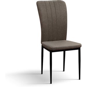 Pazzo Design Sedia Frida set da 6 - Marrone