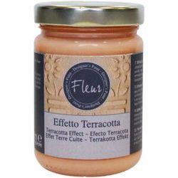 Pasta a rilievo Fleur specials terracotta tuscany red 130 ml