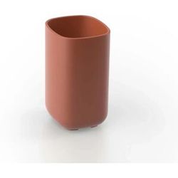 Metaform Portaspazzolini Pod in resine termoplastiche Made in Italy terracotta