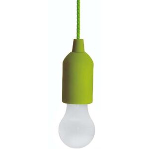 Lampadina LED appendibile Pull light a batterie verde