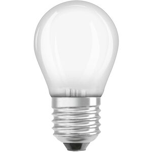 Osram General Lighting Lampadina LED E27 a sfera smerigliata Osram Star 470 lm bianco caldo