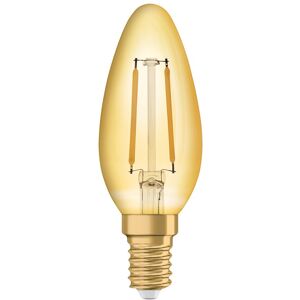 Osram General Lighting OSRAM Lampadina LED Vintage 1906, forma a candela 22W 2400K E14