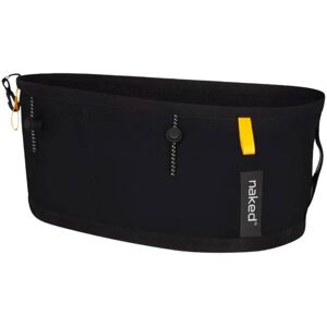 Cintura Naked Running Band V2 2L Nero Giallo, Taglia T4 Unisex