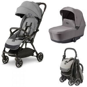 Set Duo Leclerc Magicfold Plus Silver (Passeggino+Navicella+Borsa+Adattatori ...