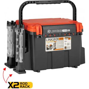 "Valigetta porta accessori linkbox 28 litri tackle system - rapture - pro series"