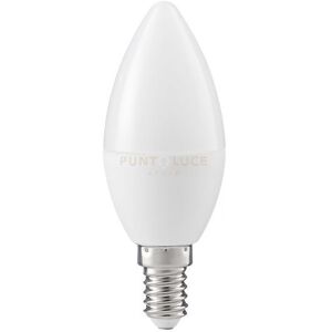 Gea luce Gla234n- Lampadina Attacco E14 4000k 395lm 5w Candela In Plastica Opale