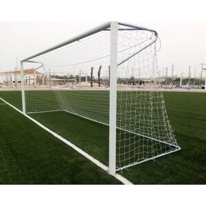 Timesport24 Af1462/30 Coppia Porte Calcio In Alluminio Trasportabile Mis 5 X 2 certificato UNI EN 748