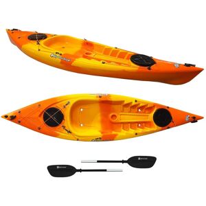 Kayak monoposto Privat 2.0 Limited edition Big Mama Kayak canoa 295 cm + 2 gavoni + 1 pagaia (PACK 1) - NEMO ORANGE