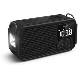 Philips Radio Analogica di Emergenza con Display Digitale Tar3500/00 Black