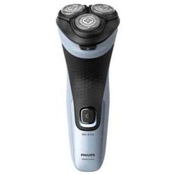 Philips Rasoio Elettrico Wet & Dry Serie 1000 X3003/00 Blu celeste