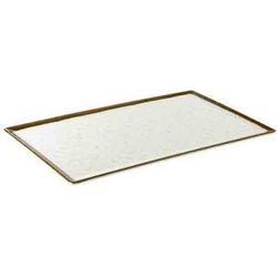 APS Vassoio GN "Stone Art" 32,5 x 53 cm Bianco, Marrone