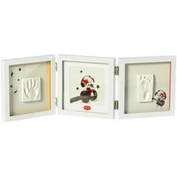 Tiny Love Cornice doppia impronta mano e piede Double Frame White