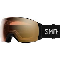 Smith - Maschera da sci/snow fotocromatica - I/O Mag Xl Black Chromapop Pro Photochromic Gold Mirror - Nero