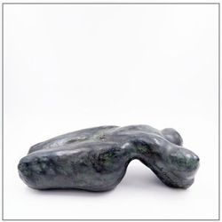 Scultura di nudo in bronzo e terracotta - Pascale Quoirin - XX secolo