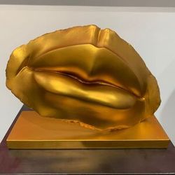 René Rikkelman - Labbra sensuali - S - Oro