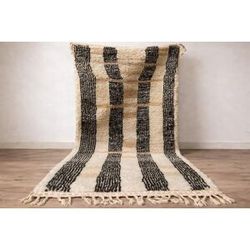 Aime Té Tappeto Beni Ouraine, tessuto a mano, artigianato tradizionale, 150/350 cm
