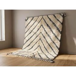 Ahrend Tappeto in pura lana fatto a mano, lavorazione artigianale tradizionale, misura 2,5/3,5 m