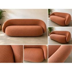 Divano Nebulone Miniforms Terracotta 240 cm