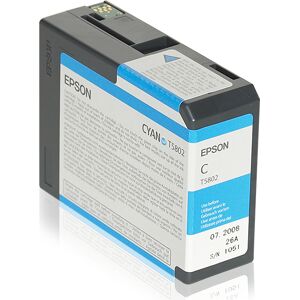 Epson C13t580200 Cartuccia Originale Inkjet Colore Ciano Compatibile Con Stylus Pro 3800, 3880 - C13t580200