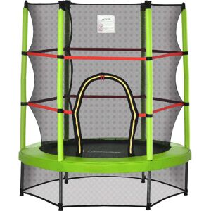 dechome 032gn342 Tappeto Elastico Ø140cm Per Bambini Da 3 Anni Con Rete Di Protezione Trampolino Elastico Carico Massimo 45kg - 032gn342