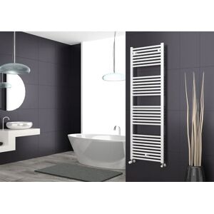 cordivari 3551586100203 Termoarredo Scaldasalviette Bagno 50x76h Cm Interasse 45 Cm Colore Bianco - 3551586100203 Lisa 25