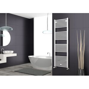 cordivari 3551586100216 Termoarredo Scaldasalviette Bagno 45x116h Cm Interasse 40 Cm Colore Bianco - 3551586100216 Lisa 25