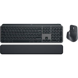 Logitech 920 0011609 Tastiera Pc Wireless Qwerty Bluetooth Mx Con Mouse Incluso Colore Grafite - 920 0011609