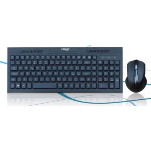 tecno 16.48 Kit Tastiera + Mouse Wireless Usb Nero Retail Tc-740w - 16.48