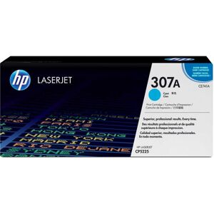 HP Ce741a Toner Originale Laser Colore Ciano Compatibile Con Color Laserjet Cp5225 - Ce741a