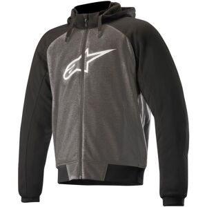 Alpinestars Chrome Sport Felpa con cappuccio moto Grigio L