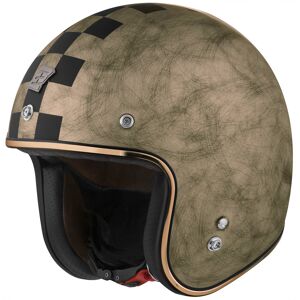 Bogotto V541 Scacco Casco Jet Marrone XS