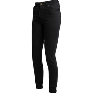 John Doe Luna High Mono Jeans moto da donna Nero 3XL