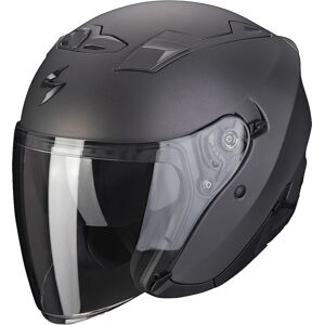 Scorpion EXO-230 Solid Casco Jet Nero Grigio XS 54 55