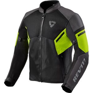 Revit GT-R Air 3 Giacca tessile moto Nero Giallo XL