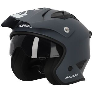 Acerbis Aria 2023 Solid Casco Jet Grigio L