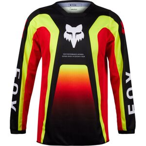 Fox 180 Ballast Maglia Motocross Giovanile Nero Rosso Giallo L