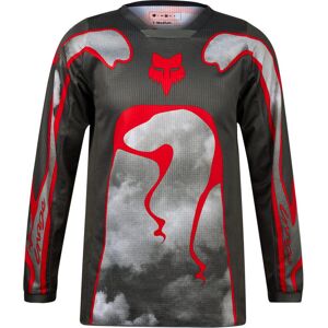 Fox 180 Atlas Maglia Motocross Giovanile Grigio Rosso S