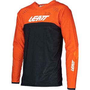 Leatt 4.5 Enduro 2024 Maglia Motocross Nero Arancione L