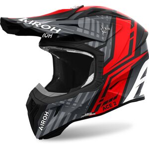 Airoh Aviator Ace 2 Proud Casco da motocross Grigio Argento L