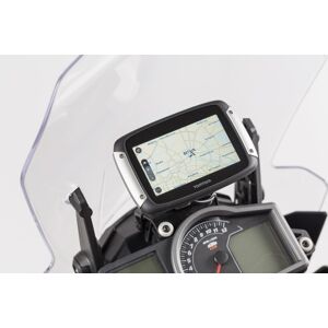 SW-Motech Supporto GPS per pozzetto - Nero. KTM 1050/1090/1190 Avventura. Nero unica taglia