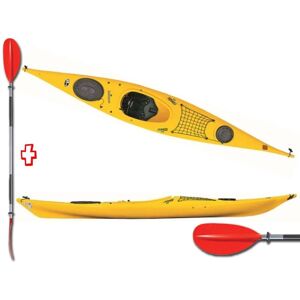 Canoa Rigida Oasis 4.30 Expedition + Pagaia Fissa Rainbow