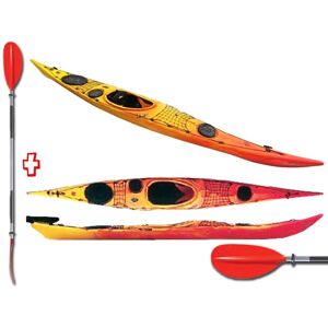 Canoa Rigida Laser 5.15 Expedition + Pagaia Fissa Rainbow